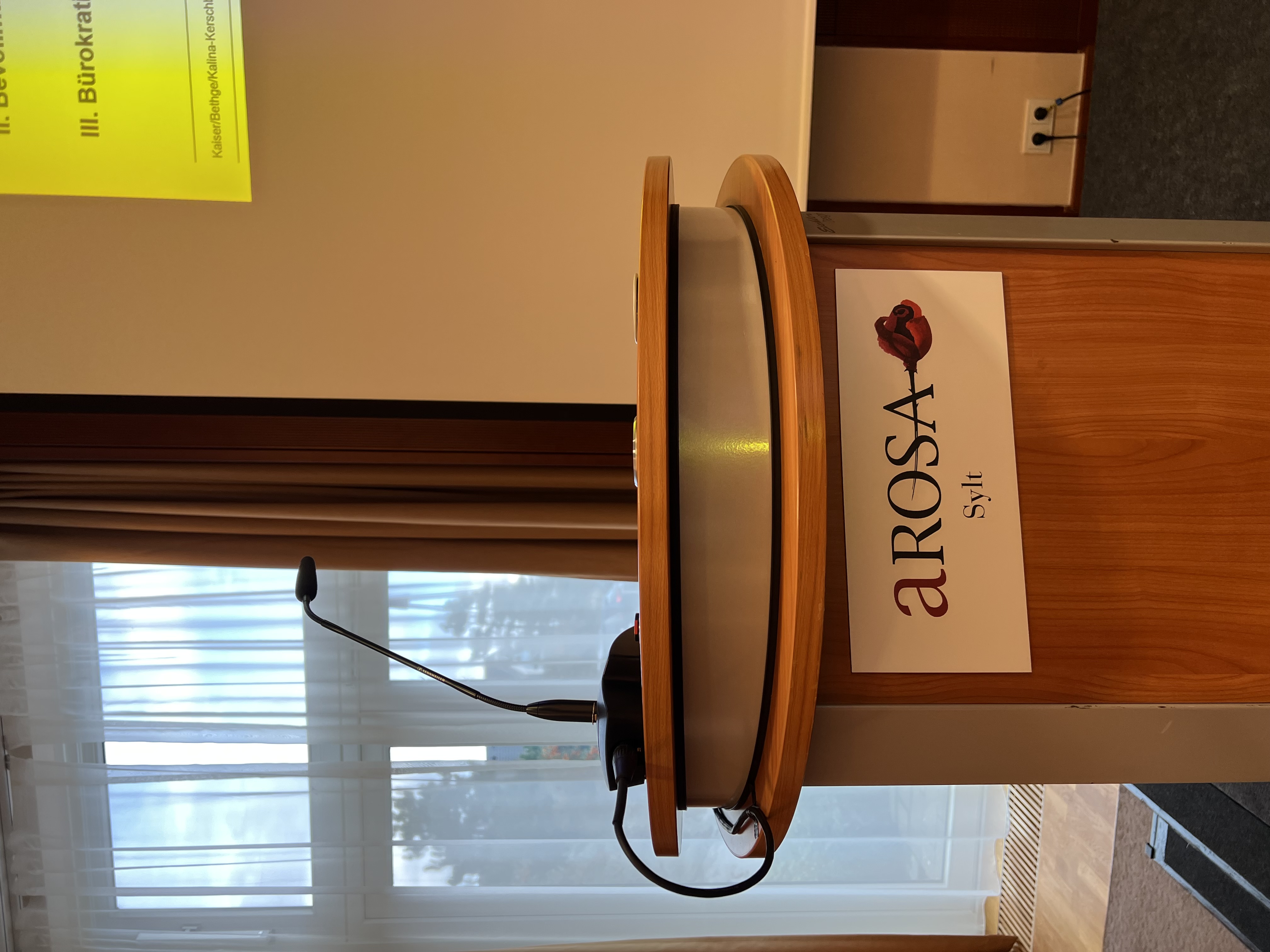 Konferenztechnik im Arosa