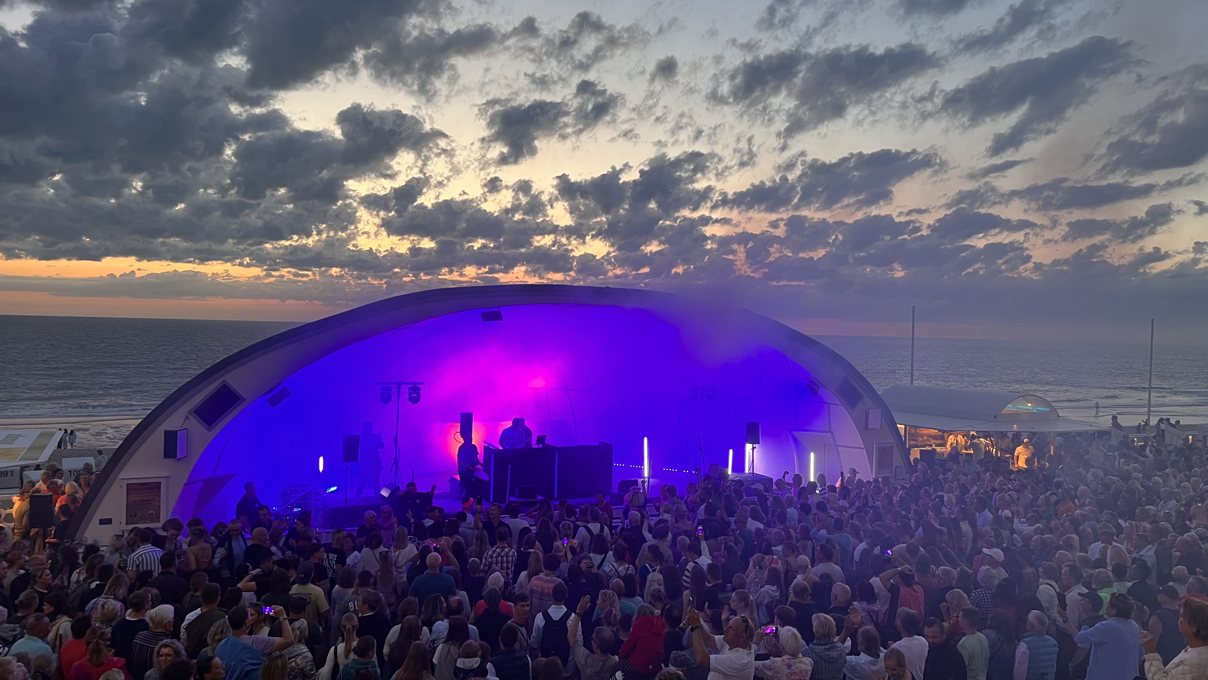 Sundowner ISTS Musikmuschel